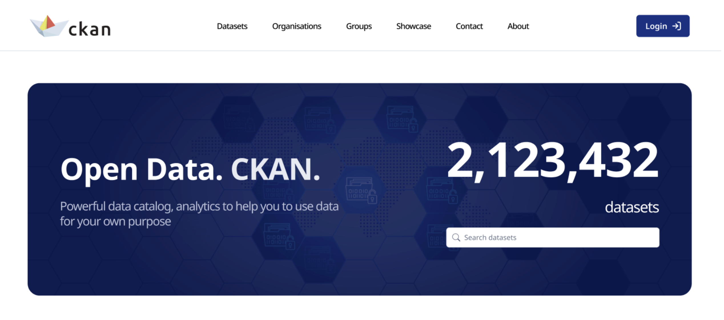 CKAN UI Revamp new design