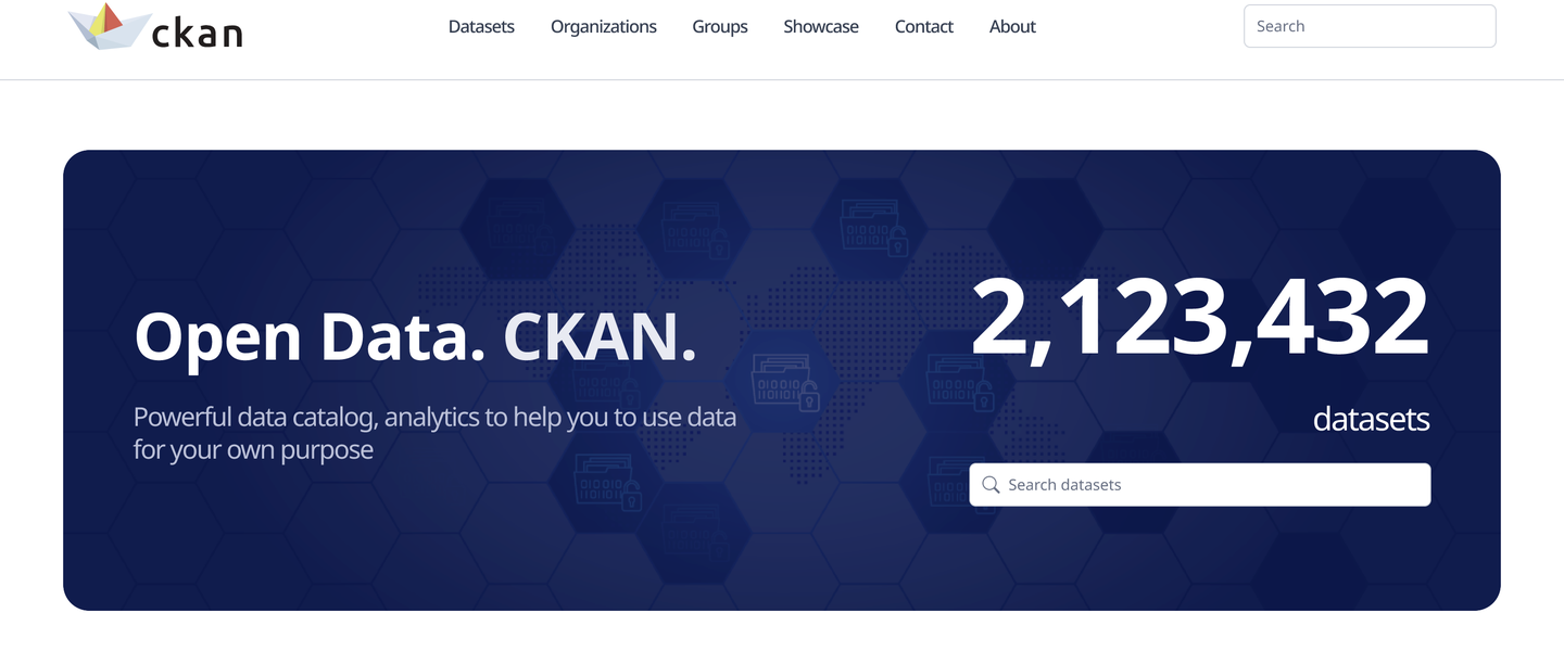 New CKAN interface
