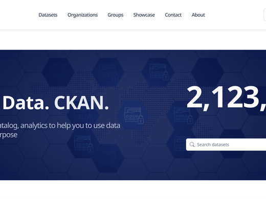 New CKAN interface