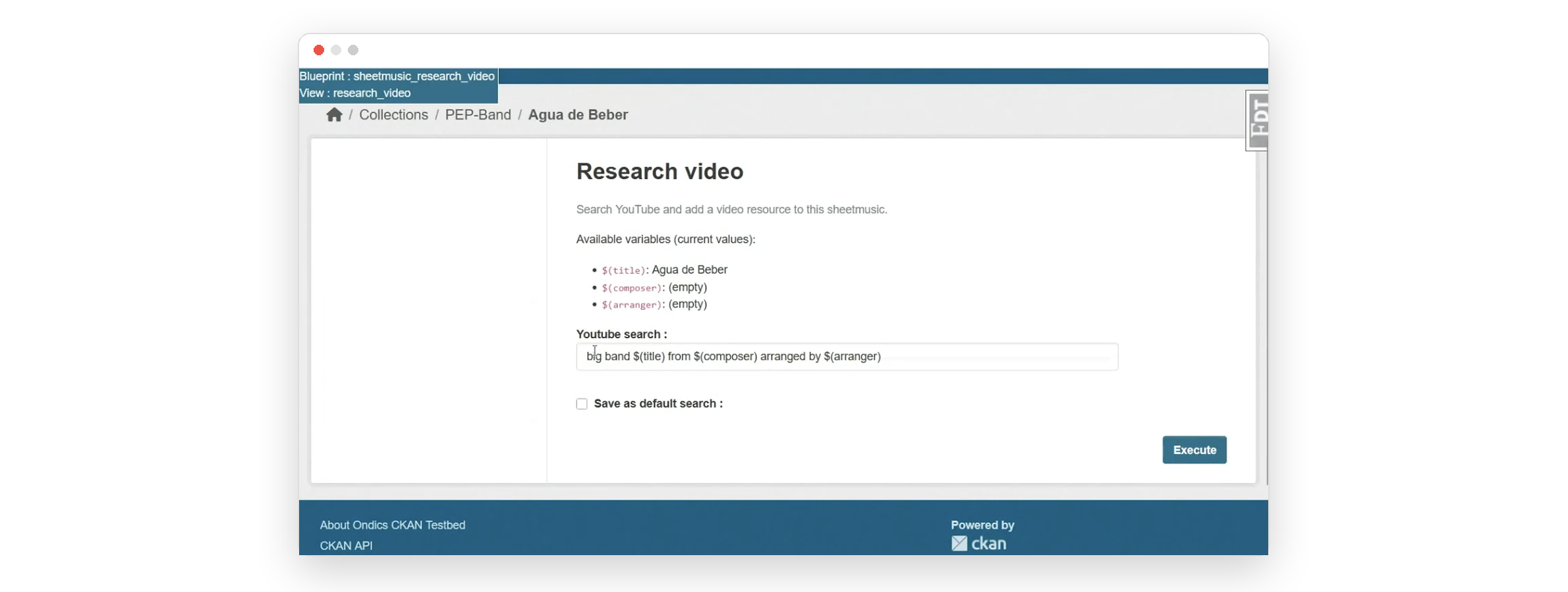 Research video – CKAN compact
